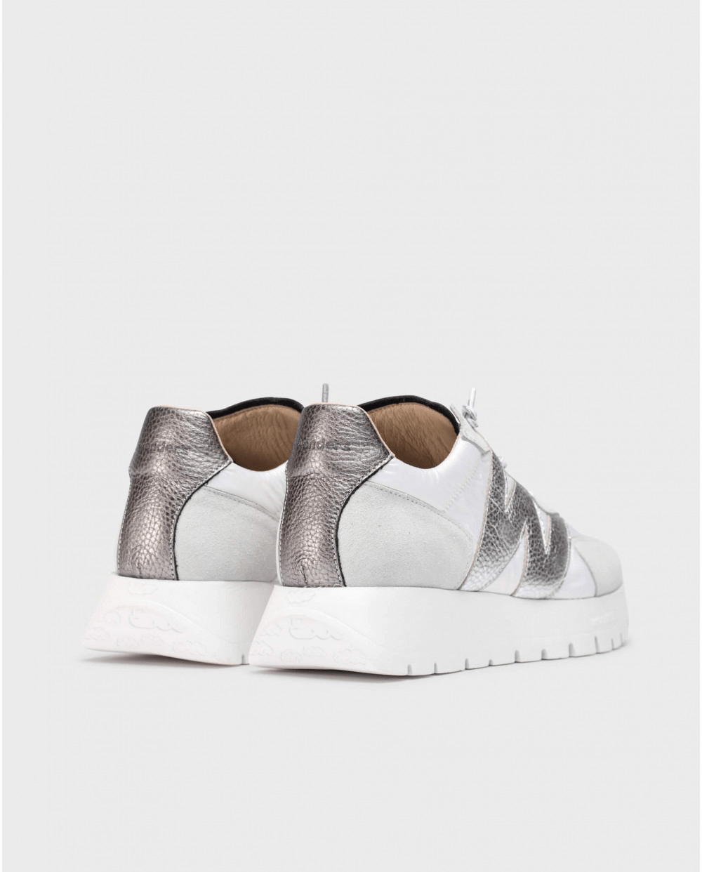 Oslo | White - Silver | Wonders | Trainers | Jenny Shoo Bootique