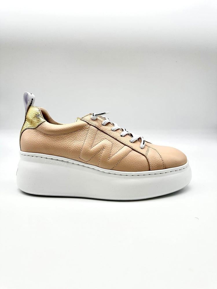 Dorita | Nude - Gold | Wonders | Trainers | Jenny Shoo Bootique