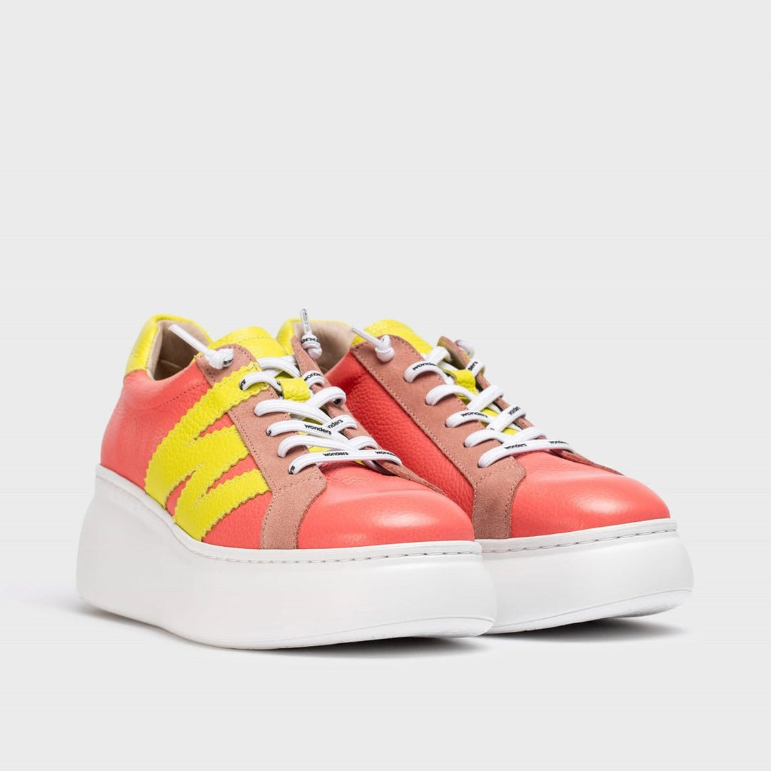 Astra | Coral - Cyber Lime | Wonders | Trainers | Jenny Shoo Bootique