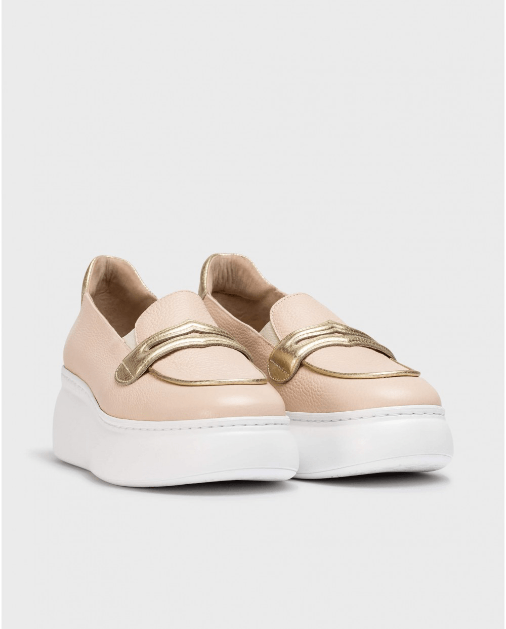Bacan | Nude - Gold | Wonders | Wedges | Jenny Shoo Bootique
