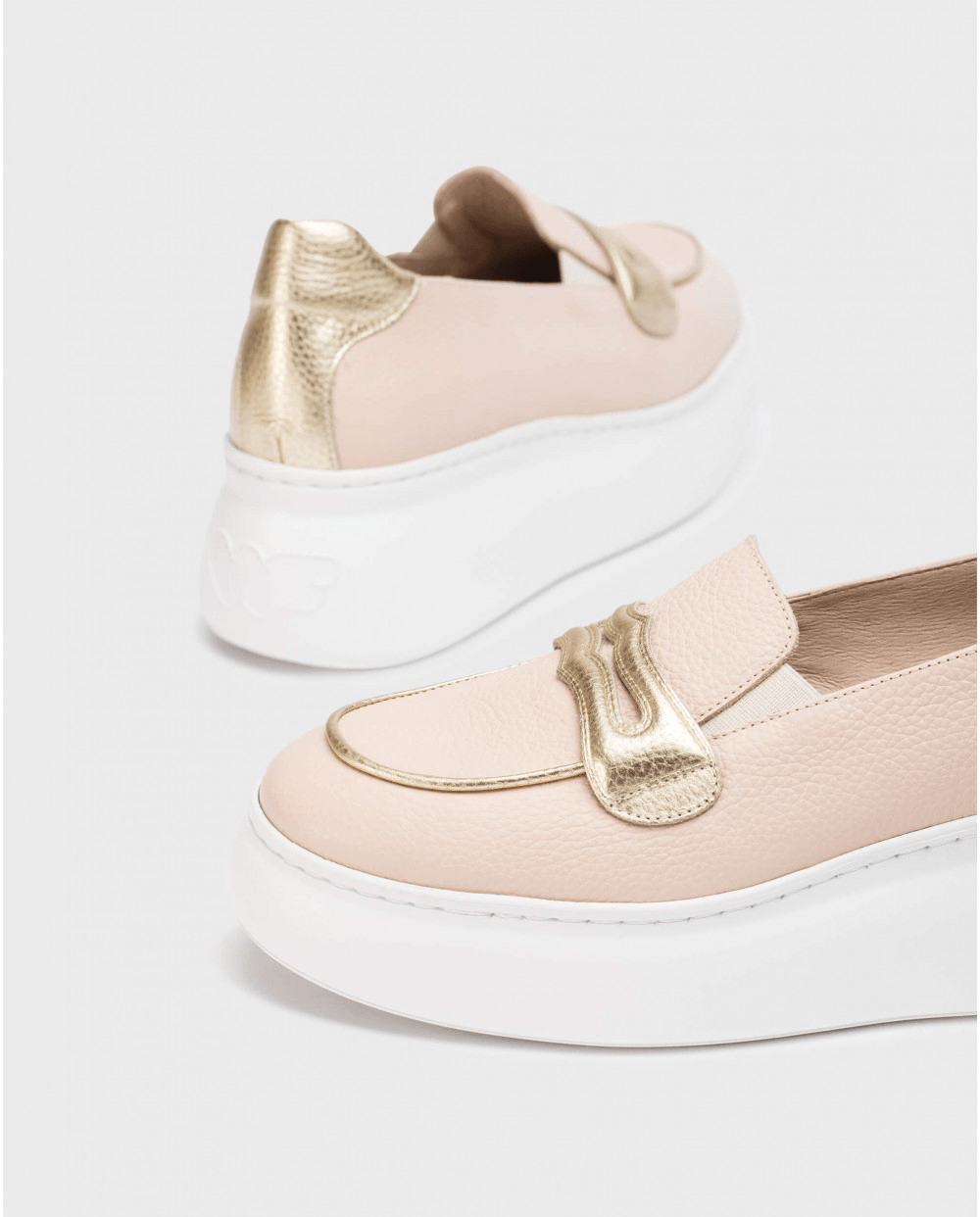Bacan | Nude - Gold | Wonders | Wedges | Jenny Shoo Bootique