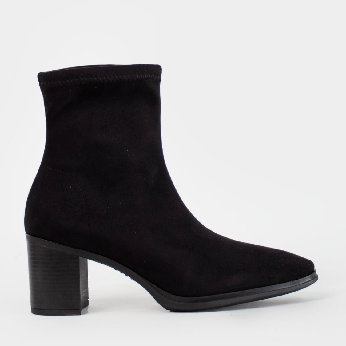 Luisa Ankle | Black | Miss Elastic | Ankle Boots | Jenny Shoo Bootique