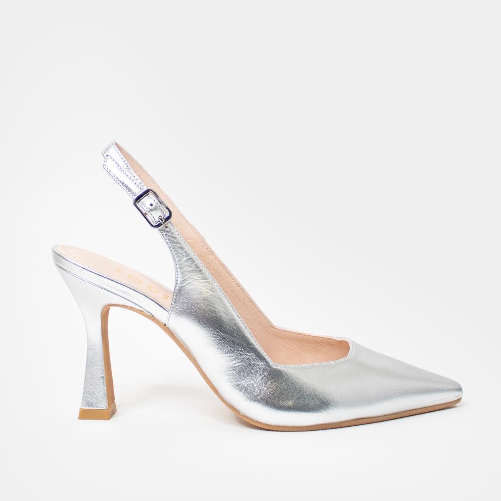 Modern | Silver | LODI | Heels | Jenny Shoo Bootique