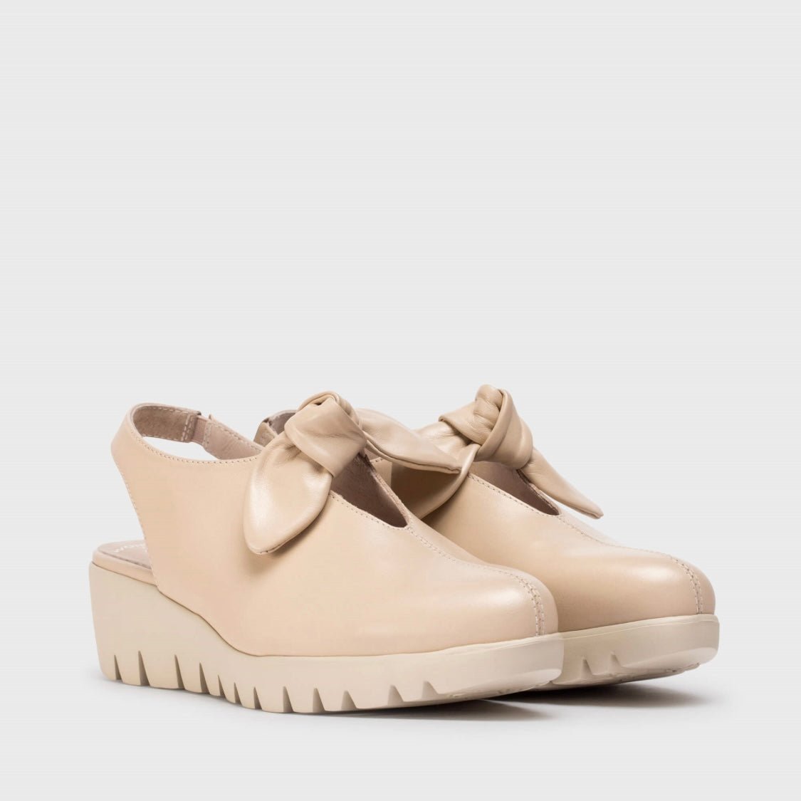 Flora | Nude | Wonders | Wedges | Jenny Shoo Bootique