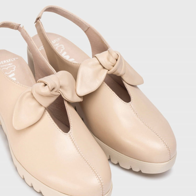 Flora | Nude | Wonders | Wedges | Jenny Shoo Bootique