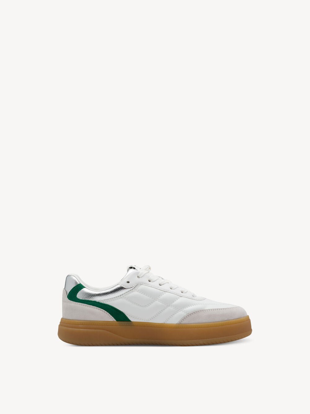 Compete | White - Green | Tamaris | Trainers | Jenny Shoo Bootique