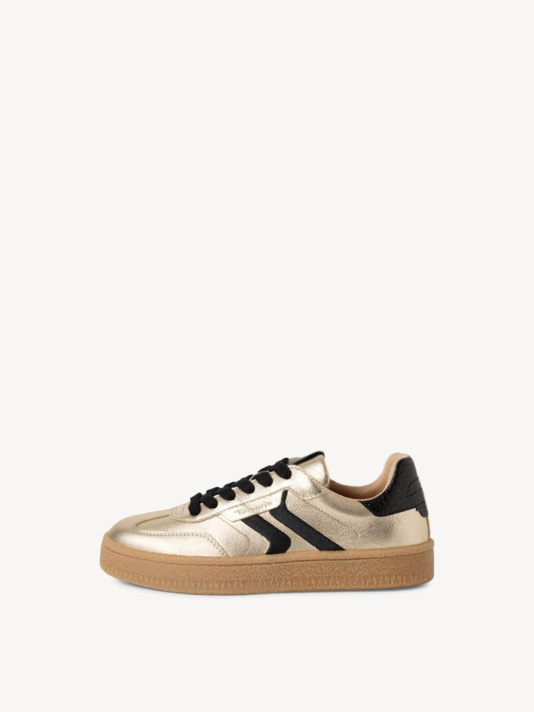 League | Gold | Tamaris | Trainers | Jenny Shoo Bootique