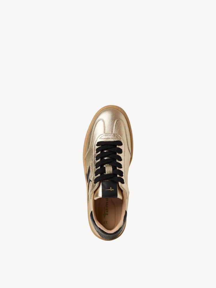 League | Gold | Tamaris | Trainers | Jenny Shoo Bootique