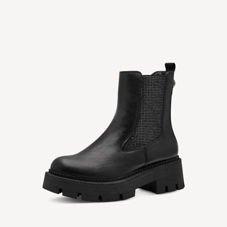 Anita | Black | Tamaris | Ankle Boots | Jenny Shoo Bootique