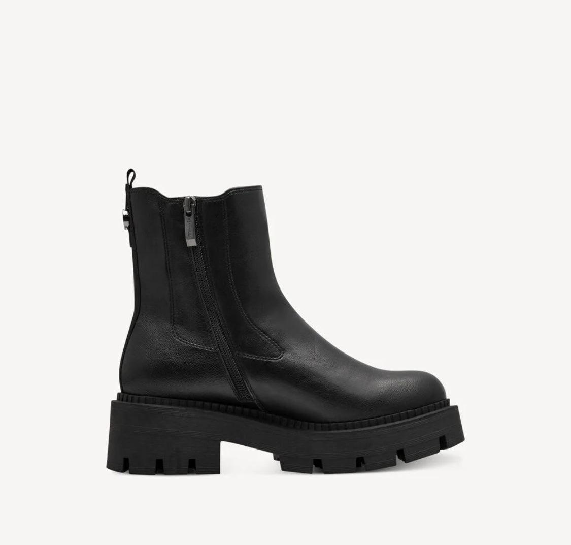 Anita | Black | Tamaris | Ankle Boots | Jenny Shoo Bootique