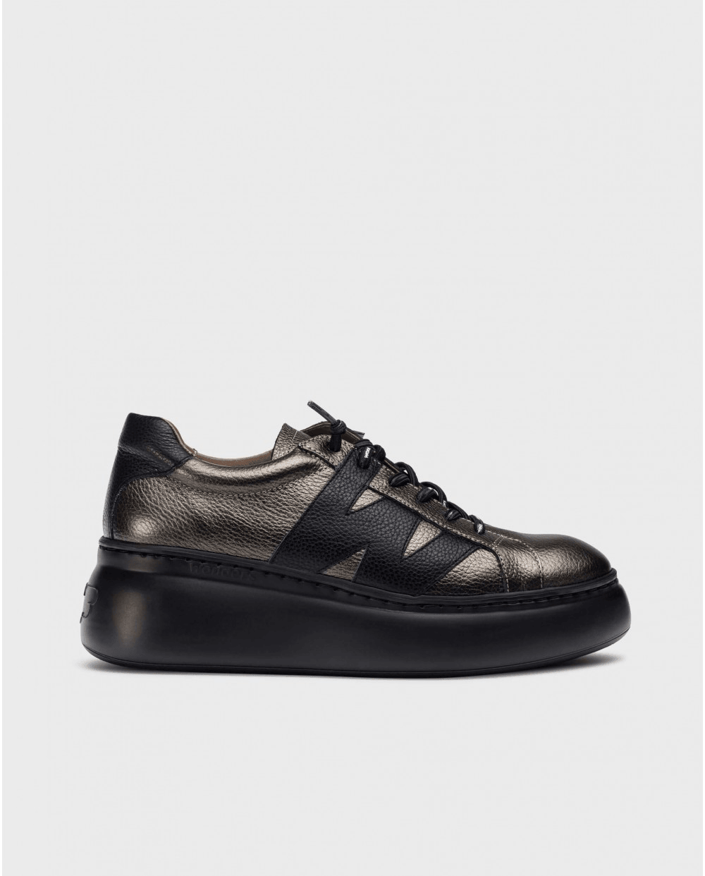 Dorita | Black - Pewter | Wonders | Trainers | Jenny Shoo Bootique