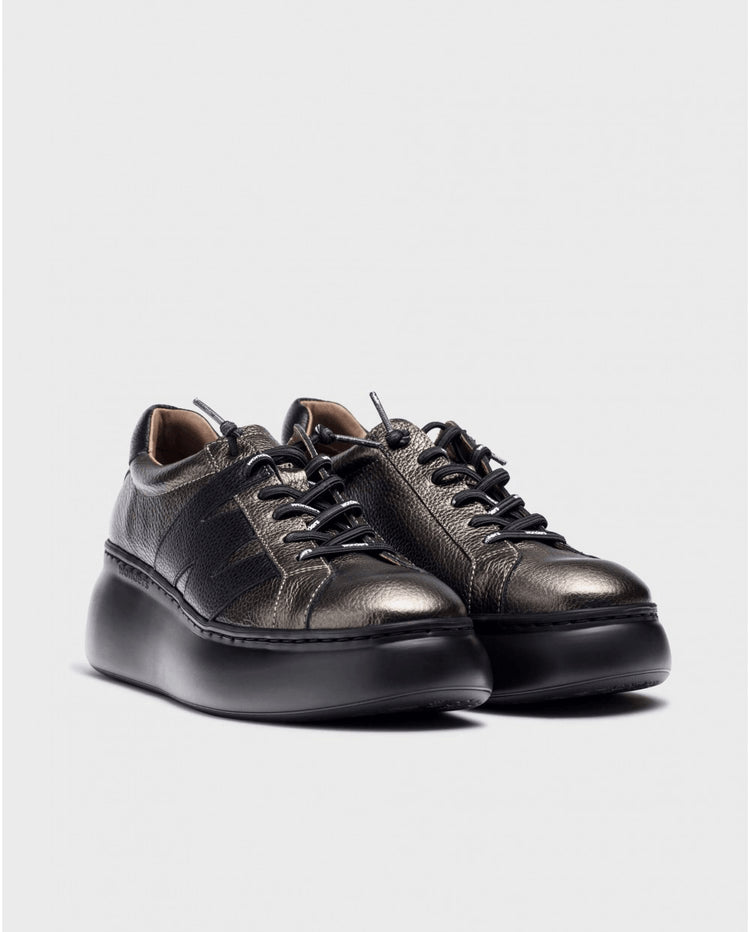 Dorita | Black - Pewter | Wonders | Trainers | Jenny Shoo Bootique