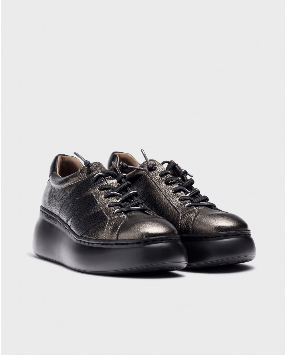 Dorita | Black - Pewter | Wonders | Trainers | Jenny Shoo Bootique