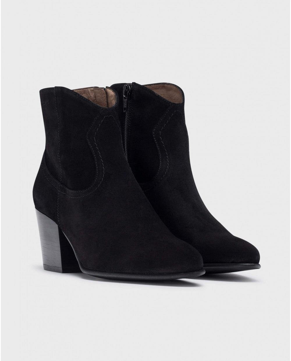Loli | Black | Wonders | Ankle Boots | Jenny Shoo Bootique