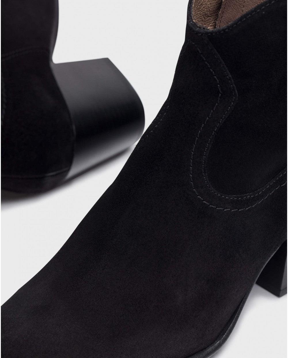 Loli | Black | Wonders | Ankle Boots | Jenny Shoo Bootique