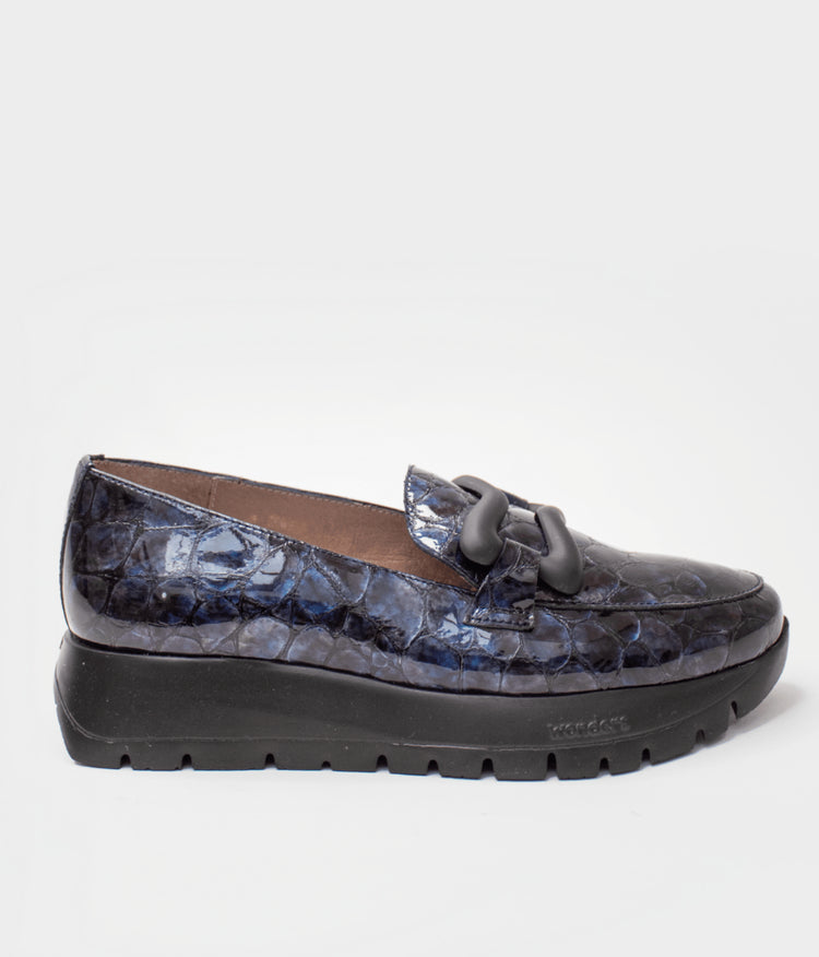 Rose | Navy | Wonders | Wedges | Jenny Shoo Bootique