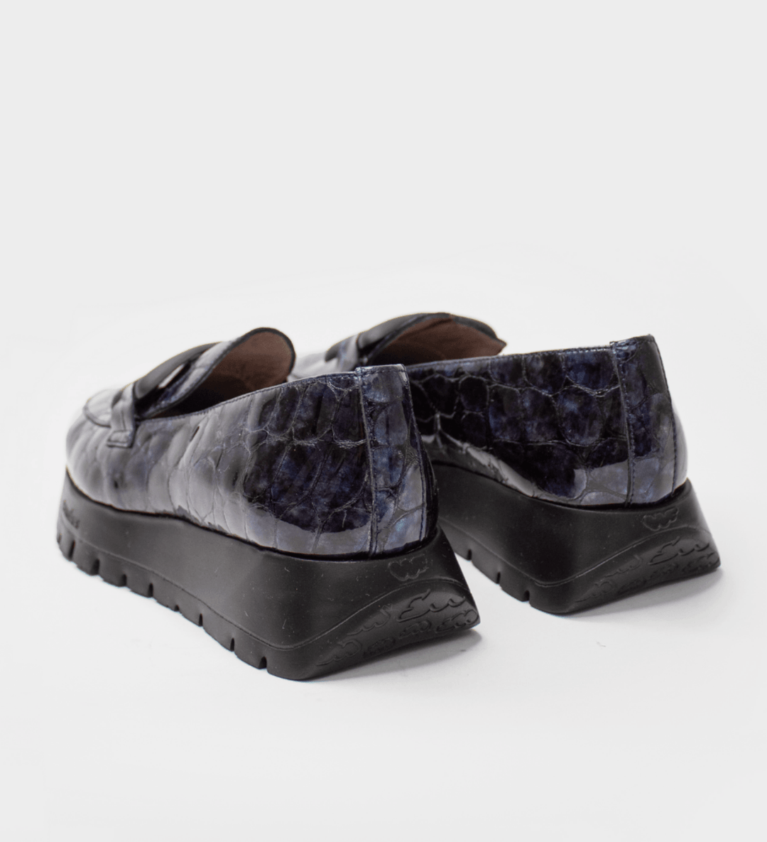 Rose | Navy | Wonders | Wedges | Jenny Shoo Bootique