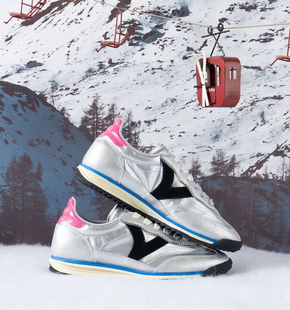 Saturno Metal Silver | Victoria | Trainers | Jenny Shoo Bootique