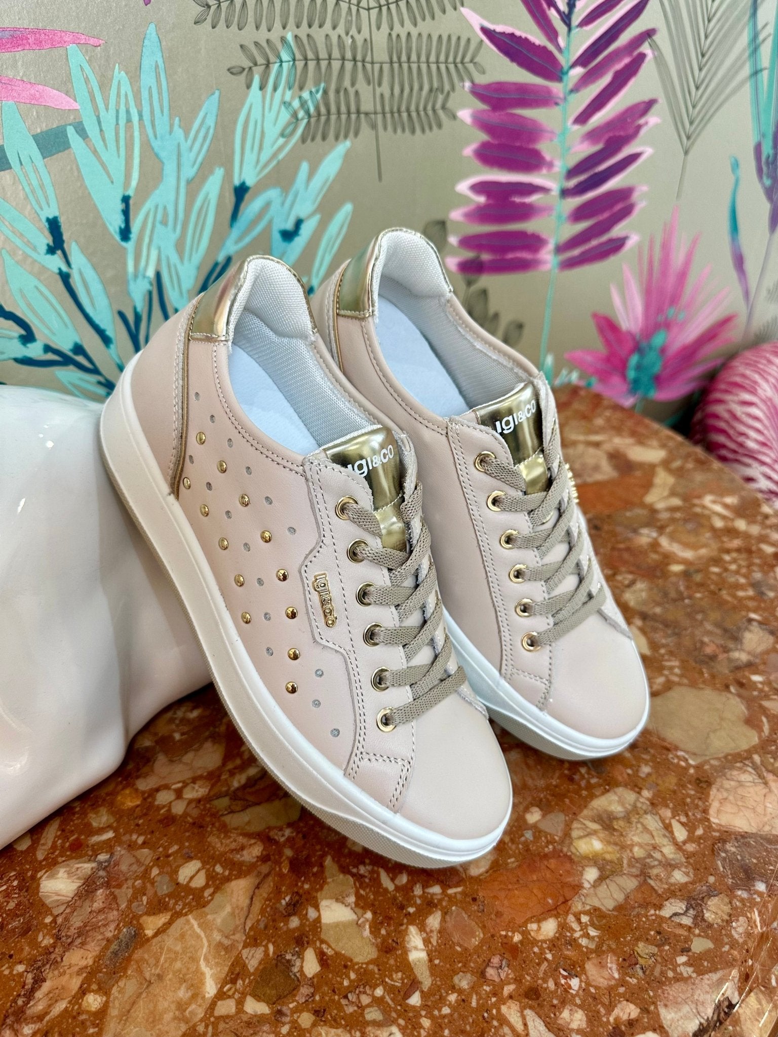 Milan | Beige | IGI & CO | Trainers | Jenny Shoo Bootique