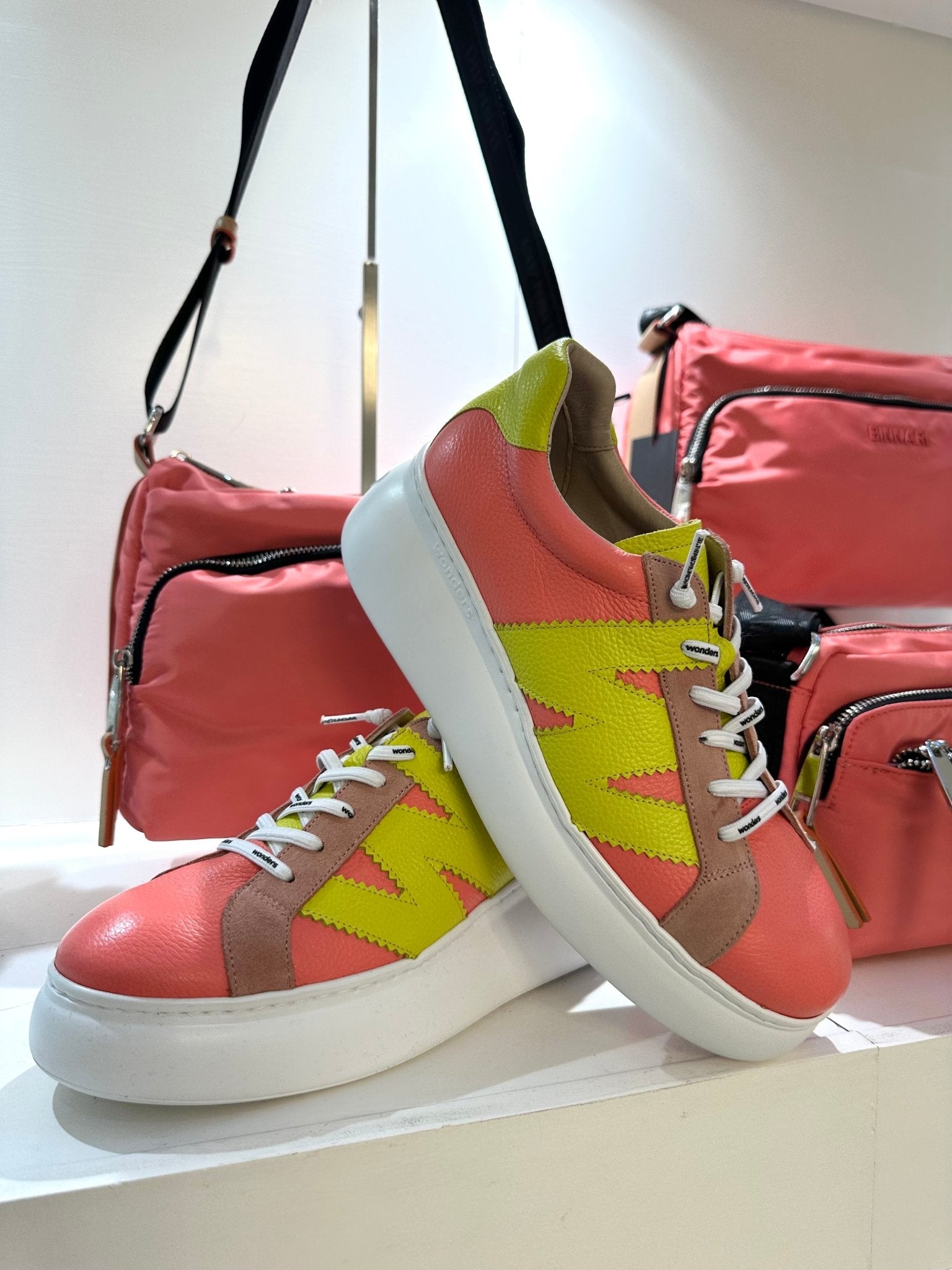 Astra | Coral - Cyber Lime | Wonders | Trainers | Jenny Shoo Bootique