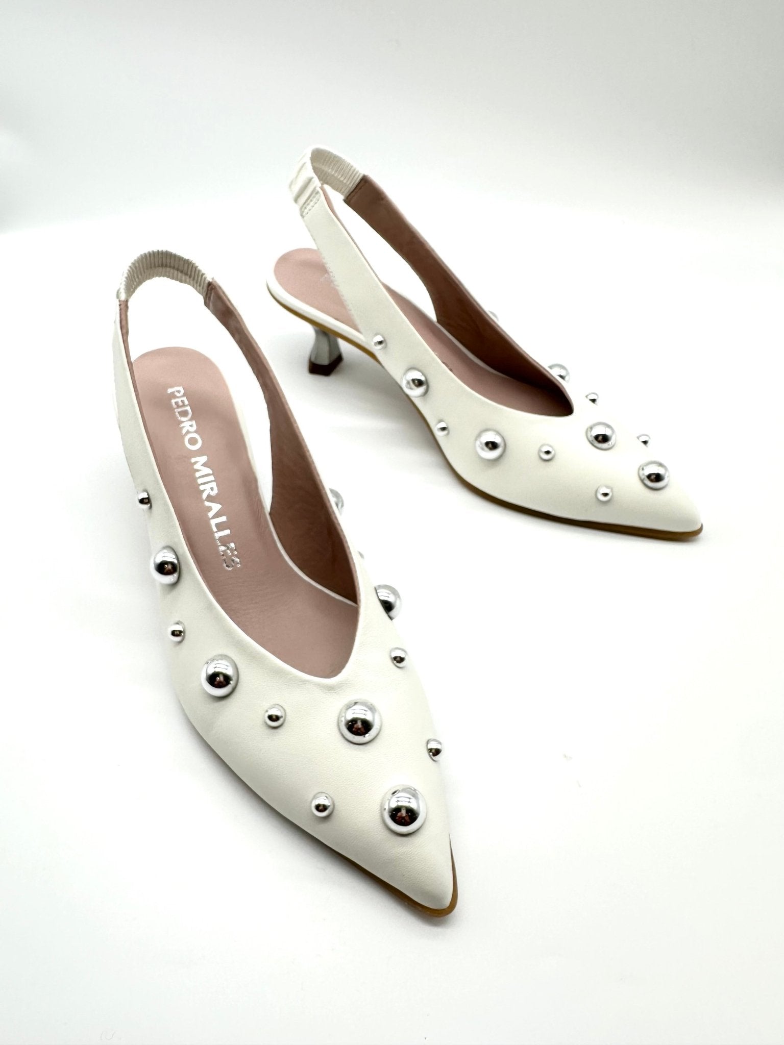 Chica | Off White | Pedro Miralles | Heels | Jenny Shoo Bootique