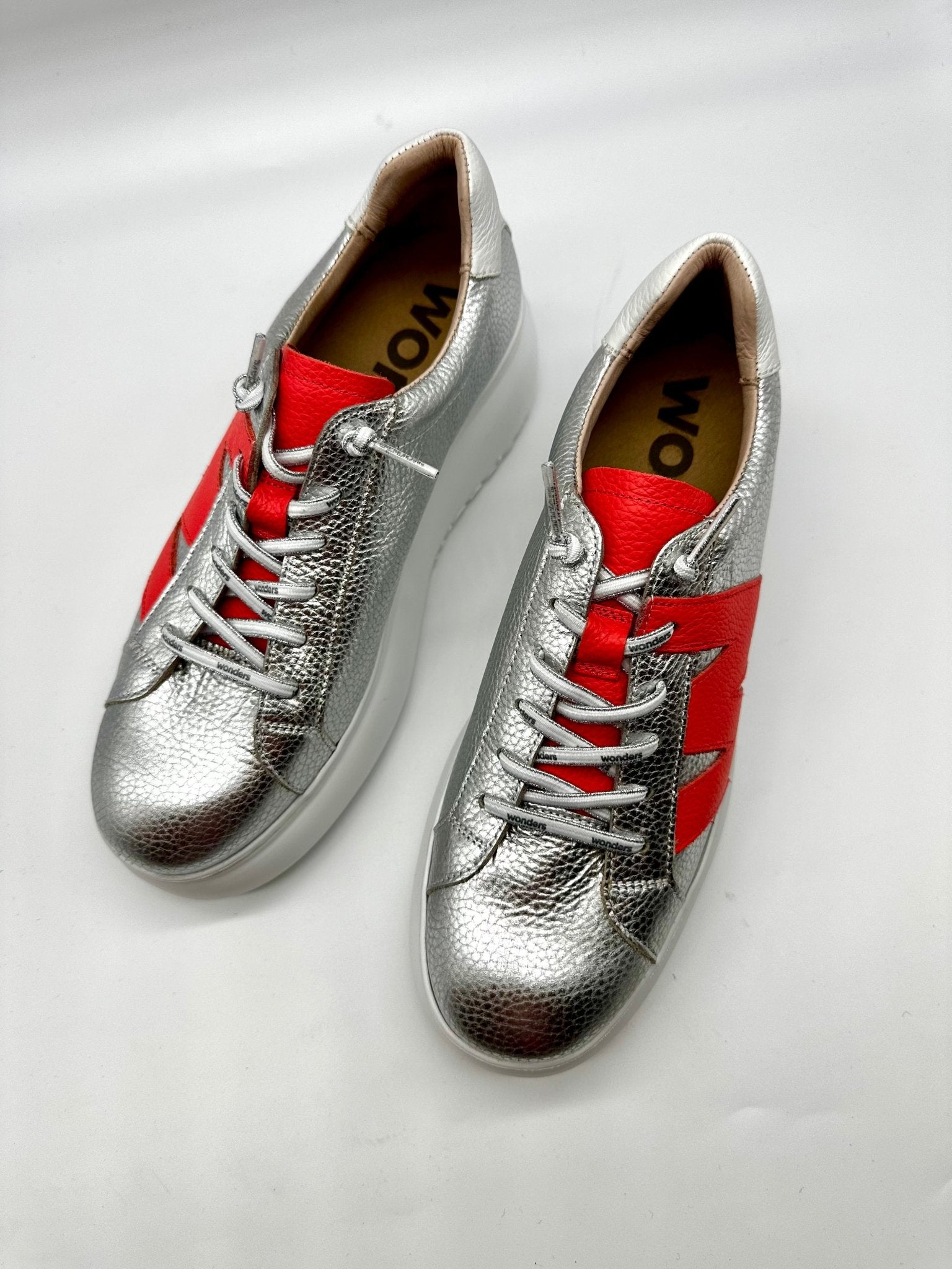 Astra | Silver - Coral | Wonders | Trainers | Jenny Shoo Bootique