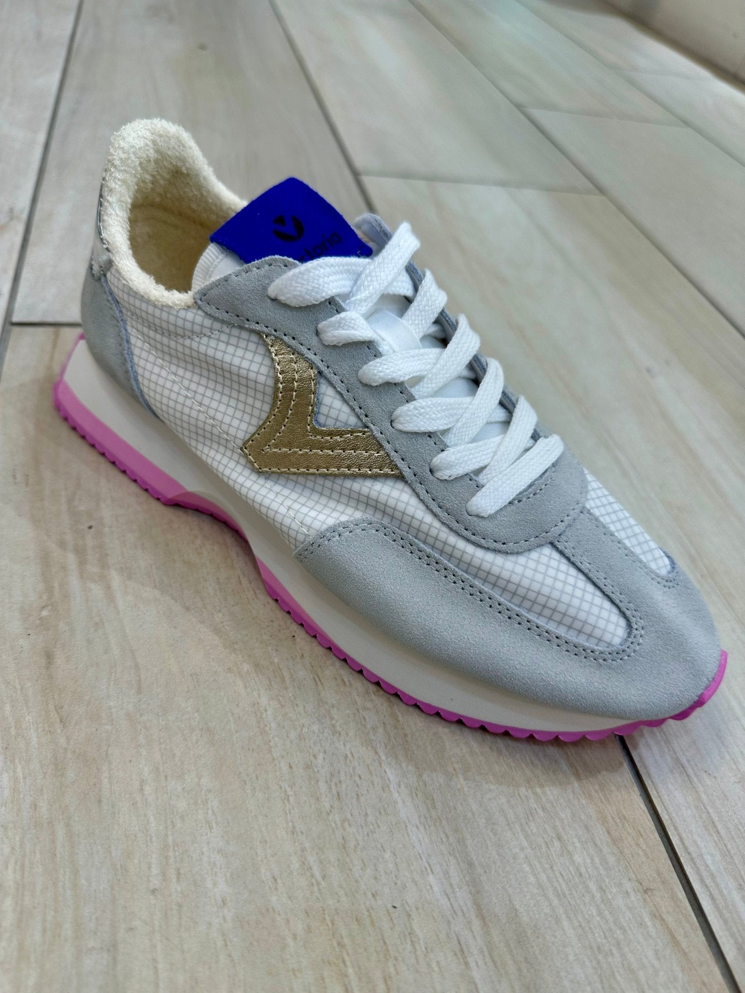 Cosmos | White - Pink | Victoria | Trainers | Jenny Shoo Bootique