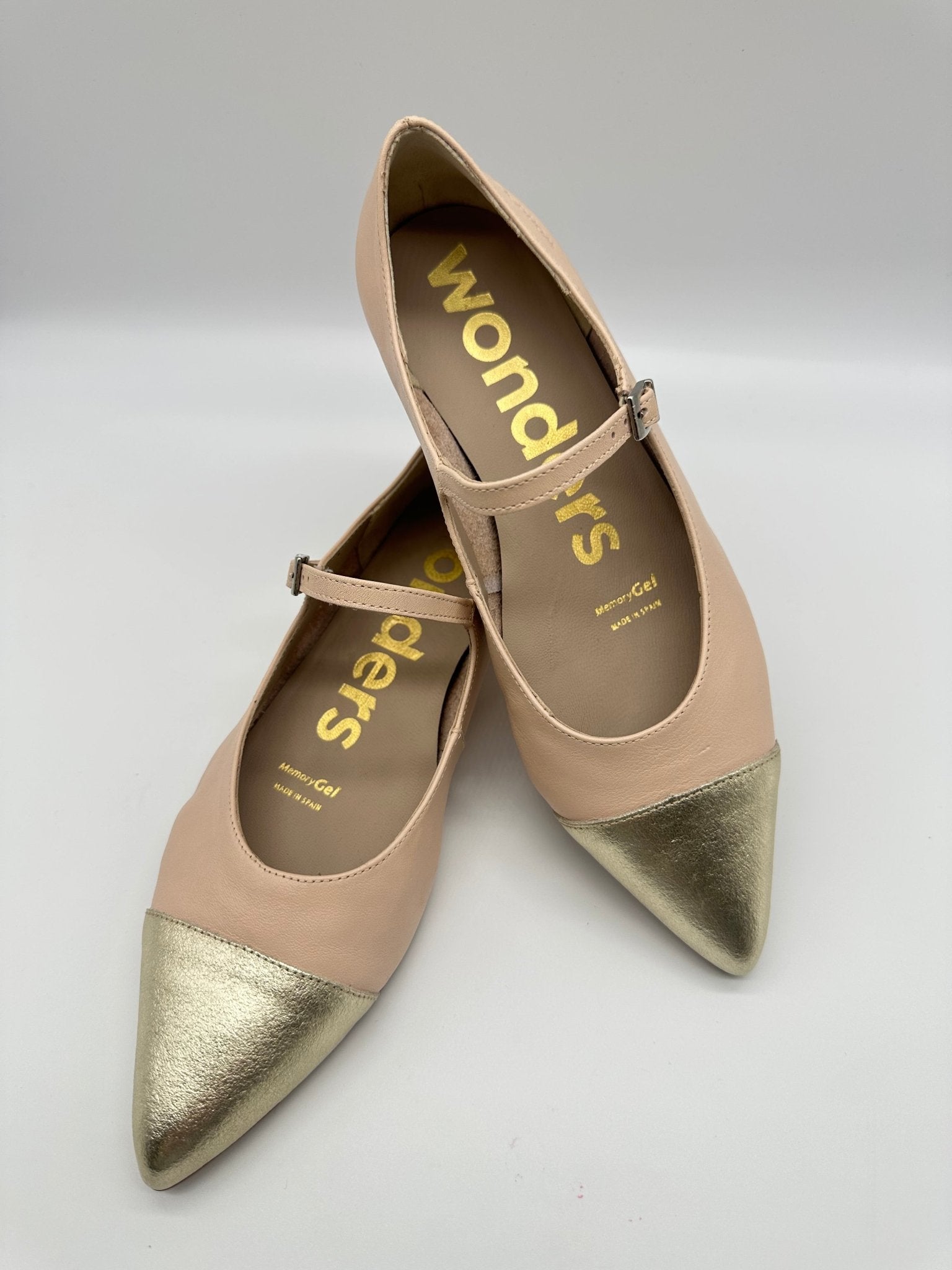 Sefora | Nude - Gold | Wonders | Flats | Jenny Shoo Bootique