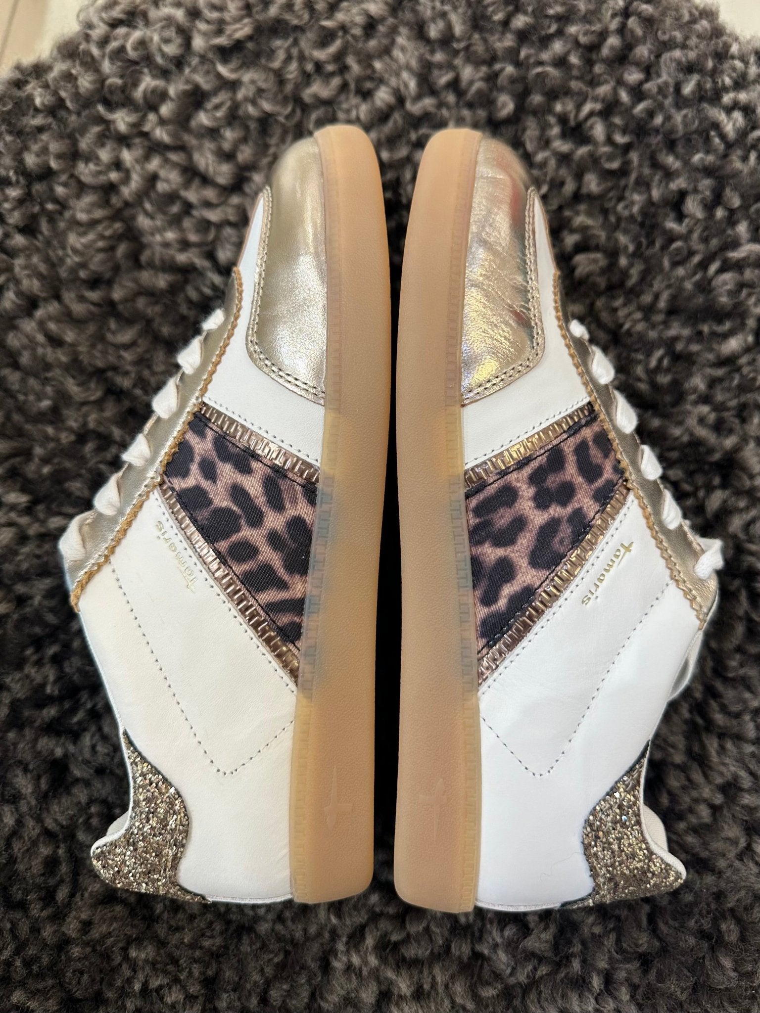 Premier | Gold - Leopard | Tamaris | Trainers | Jenny Shoo Bootique