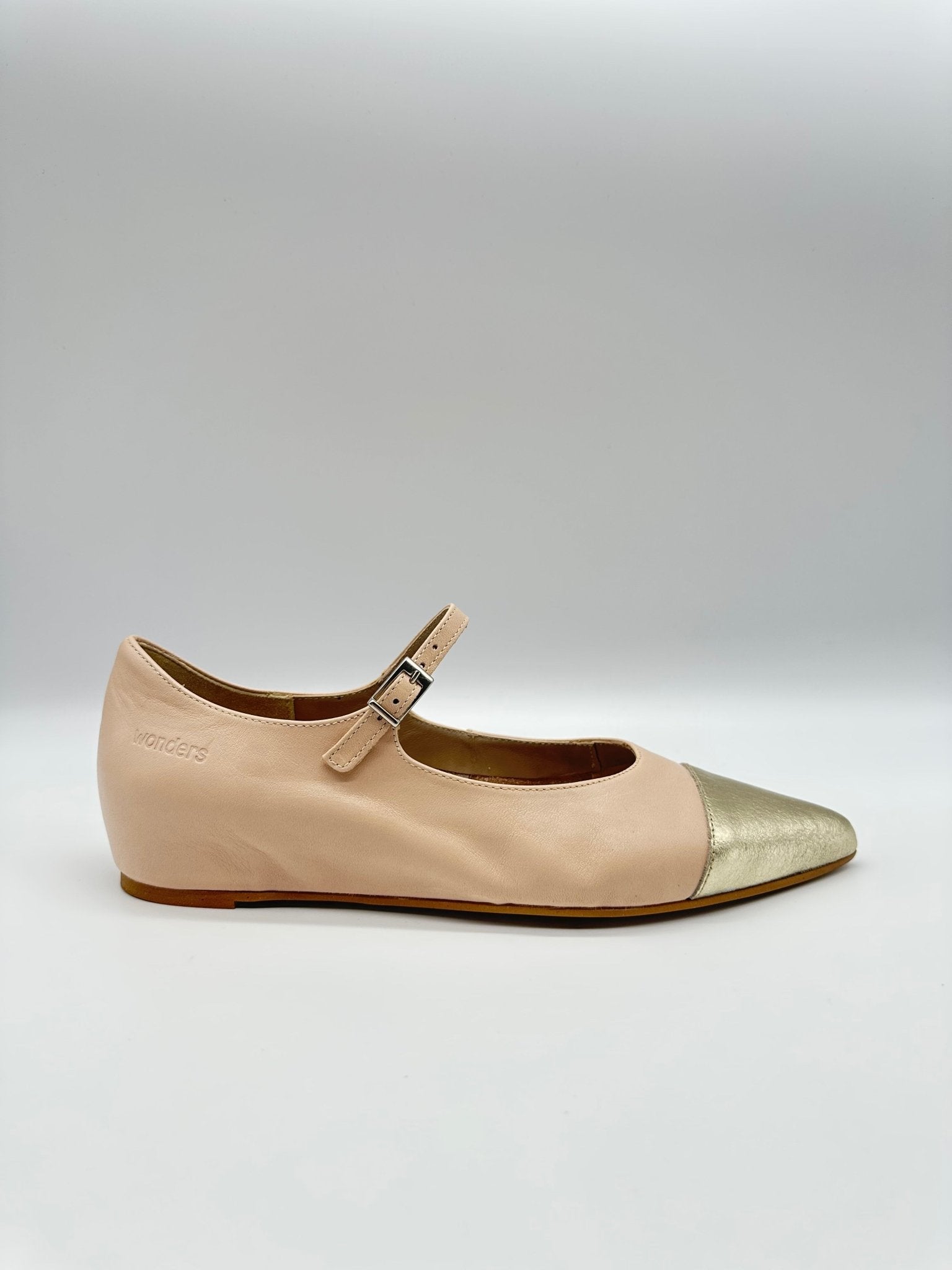 Sefora | Nude - Gold | Wonders | Flats | Jenny Shoo Bootique