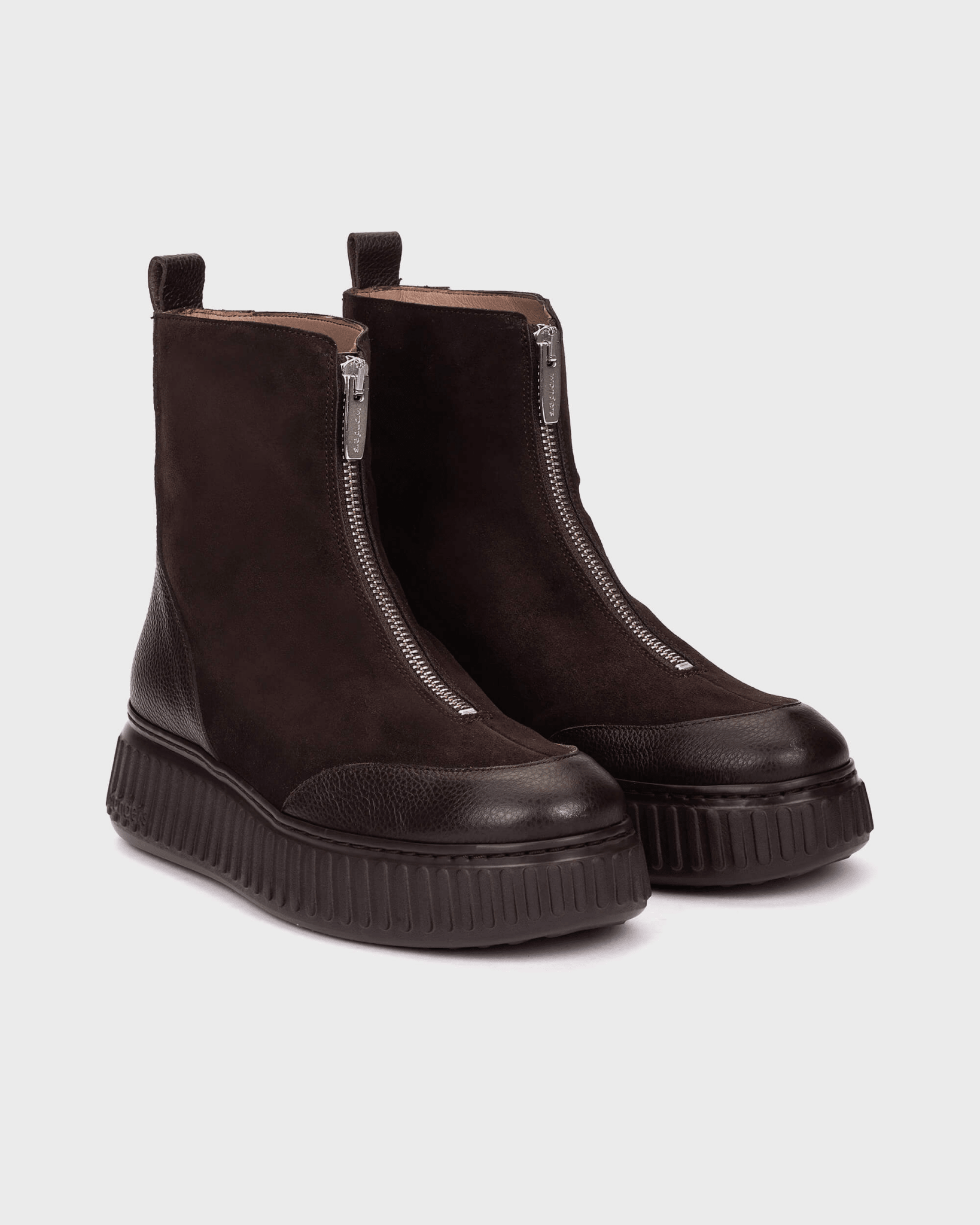 XFly 02 | Brown Leather & Suede | Wonders | Ankle Boots | Jenny Shoo Bootique