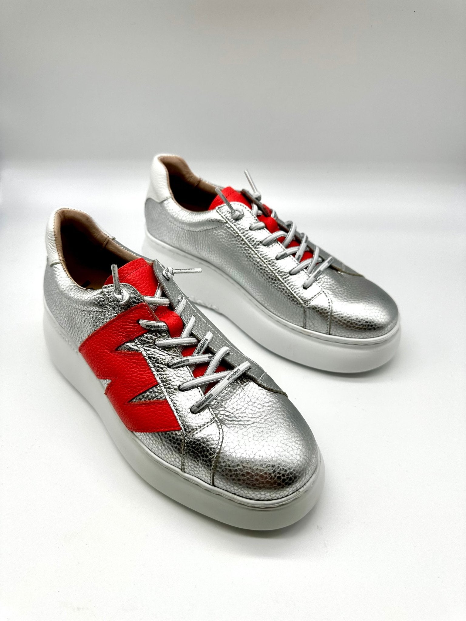 Astra | Silver - Coral | Wonders | Trainers | Jenny Shoo Bootique