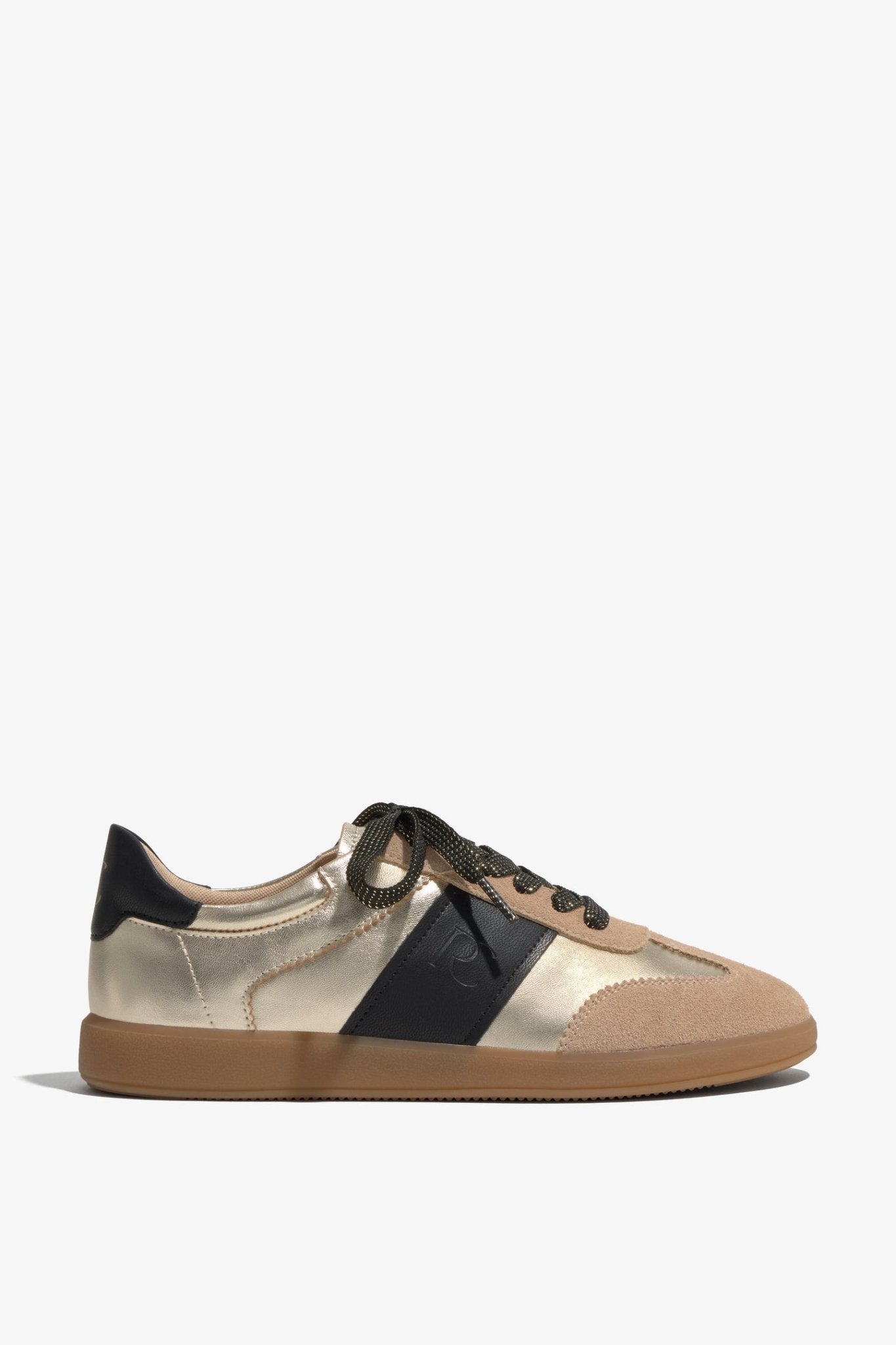 Grisel | Gold - Black | Regarde Le Ciel | Trainers | Jenny Shoo Bootique
