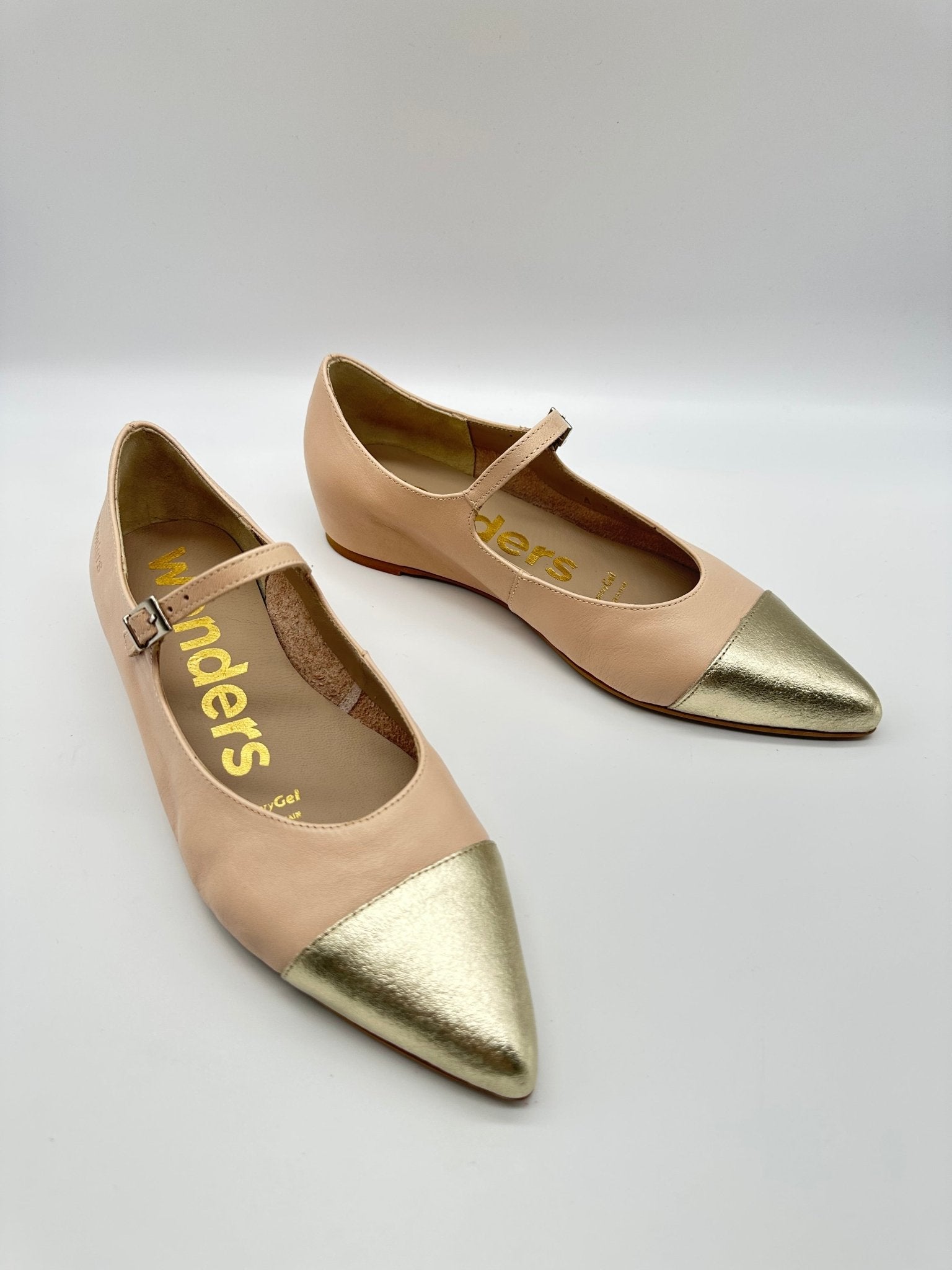 Sefora | Nude - Gold | Wonders | Flats | Jenny Shoo Bootique