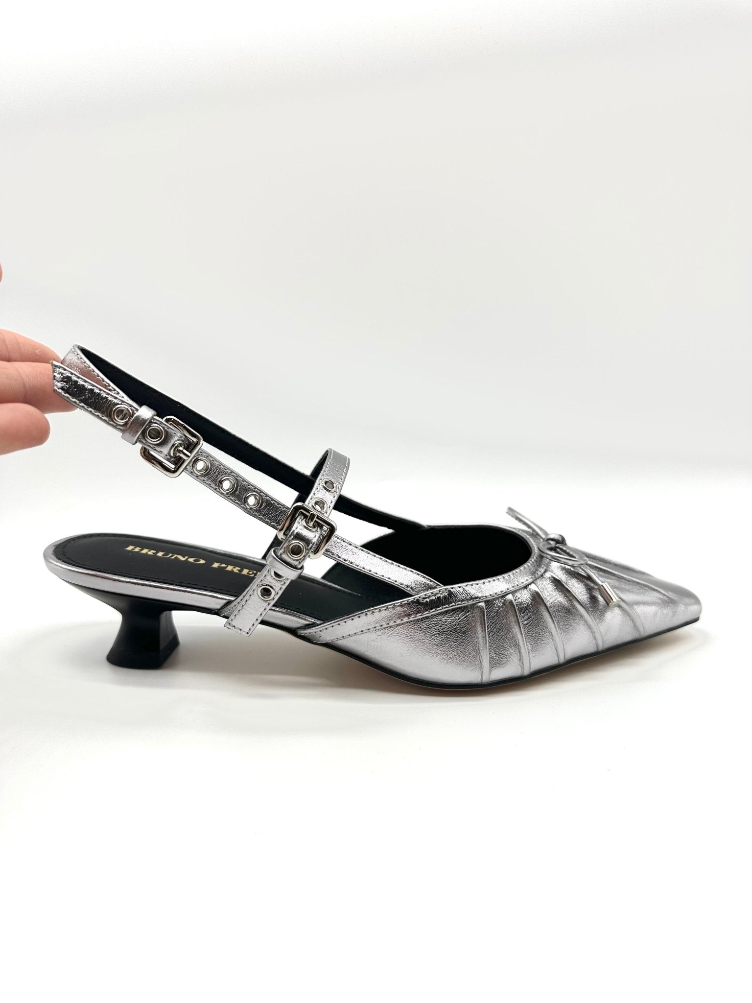 Tia Bom | Pewter | Bruno Premi | Heels | Jenny Shoo Bootique