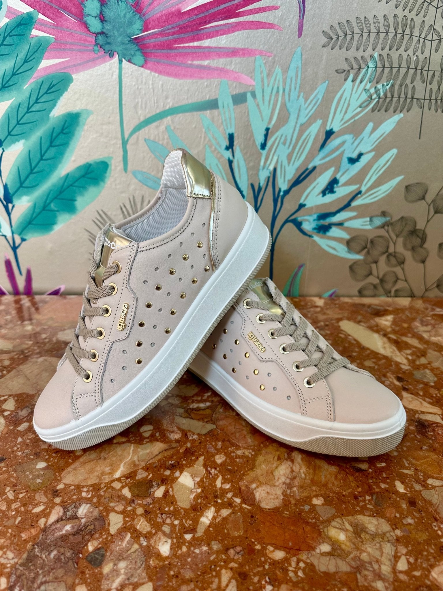 Milan | Beige | IGI & CO | Trainers | Jenny Shoo Bootique