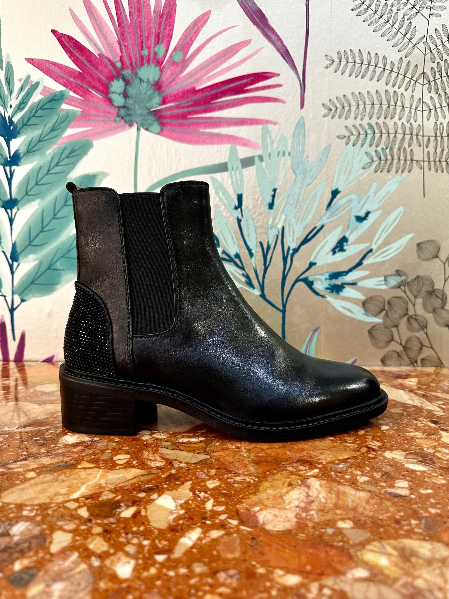 Moira | Black | Regarde Le Ciel | Ankle Boots | Jenny Shoo Bootique