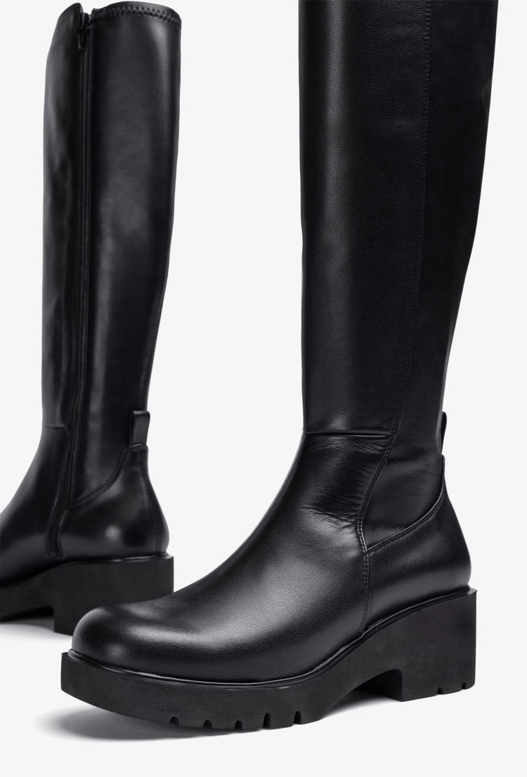 Jabilo | Black | Unisa | Long Boots | Jenny Shoo Bootique