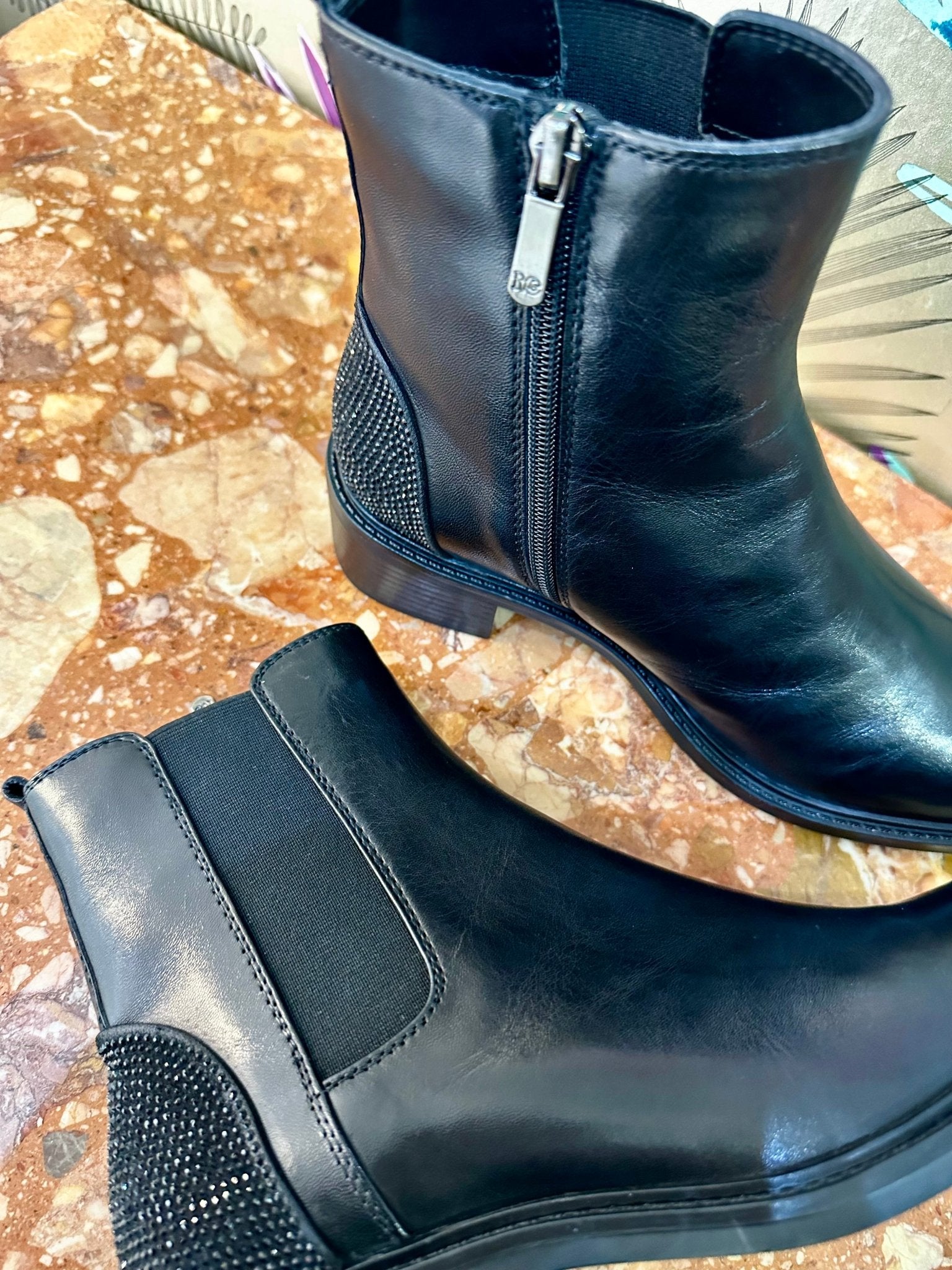 Moira | Black | Regarde Le Ciel | Ankle Boots | Jenny Shoo Bootique
