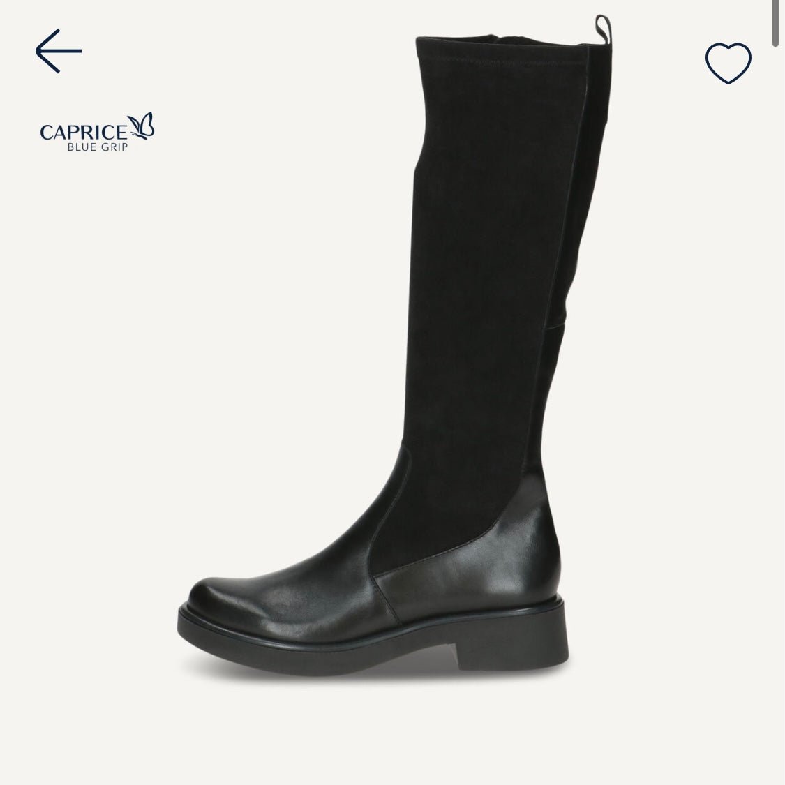 Alsace | Black | Caprice | Long Boots | Jenny Shoo Bootique