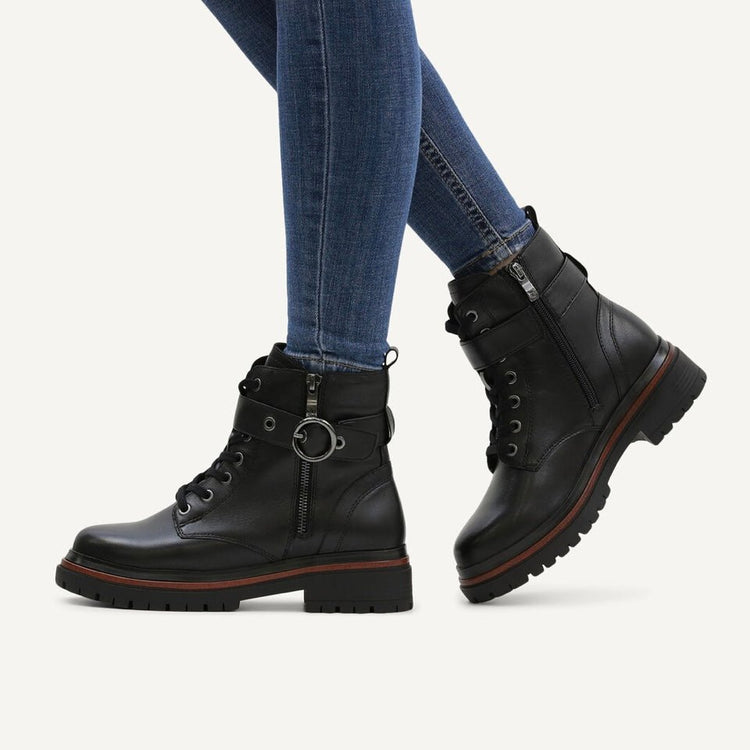 Lille | Black | Caprice | Ankle Boots | Jenny Shoo Bootique