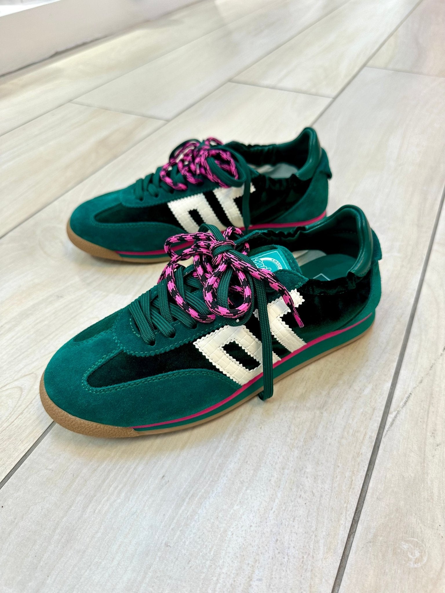 Rocket | Velvet Green | Back 70 | Trainers | Jenny Shoo Bootique