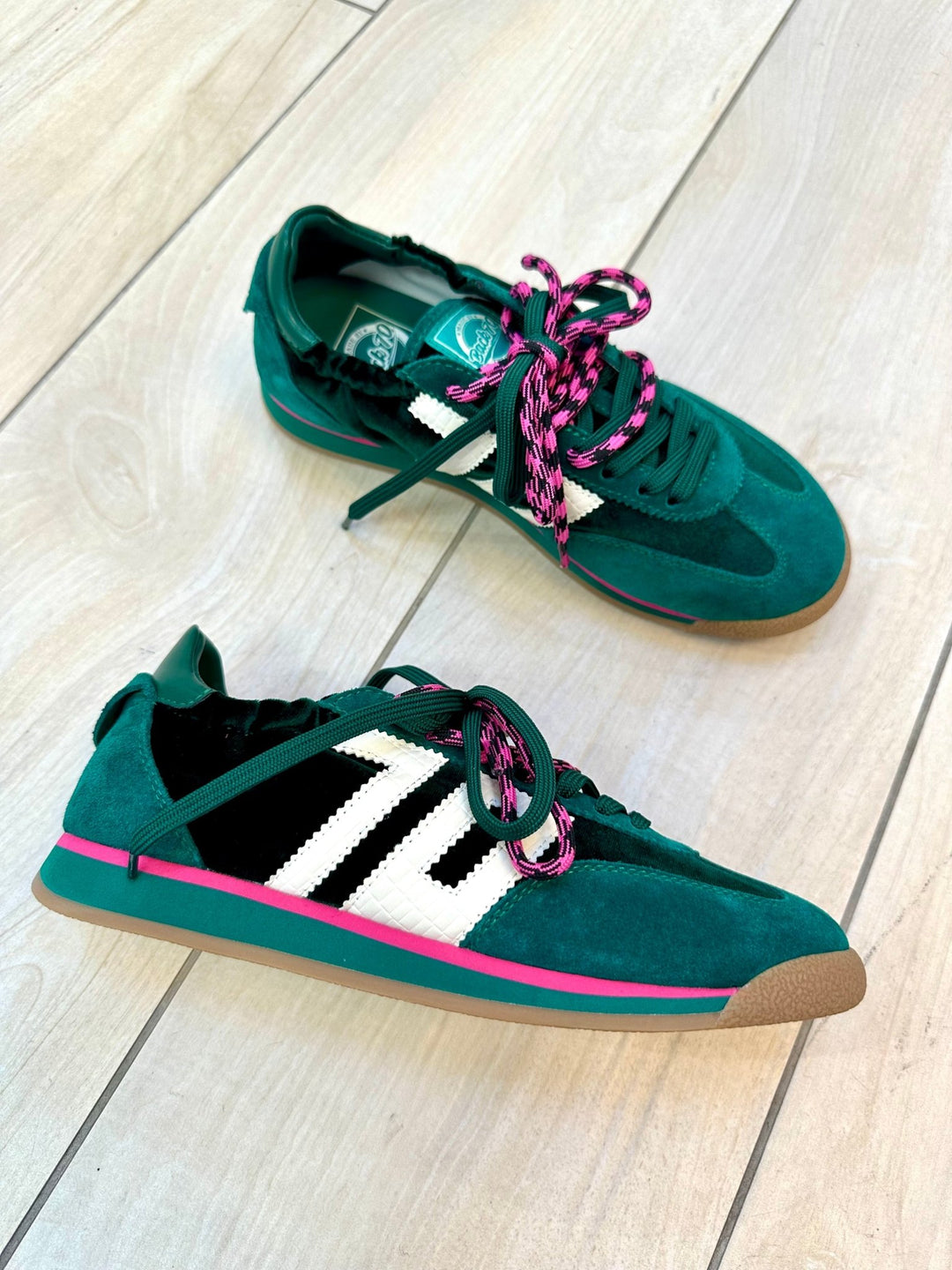 Rocket | Velvet Green | Back 70 | Trainers | Jenny Shoo Bootique