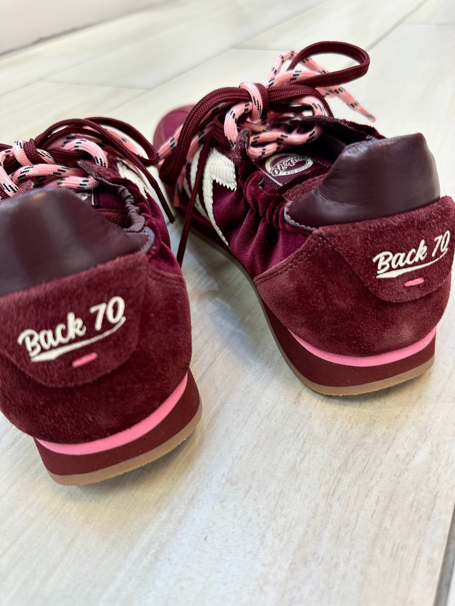 Rocket | Velvet Wine | Back 70 | Trainers | Jenny Shoo Bootique