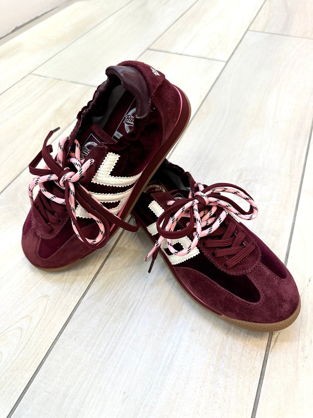 Rocket | Velvet Wine | Back 70 | Trainers | Jenny Shoo Bootique