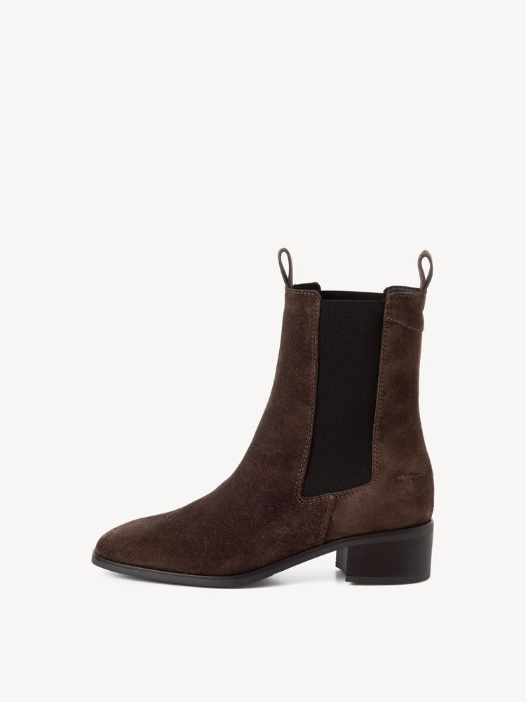 Bremen | Chocolate Suede | Tamaris | Ankle Boots | Jenny Shoo Bootique