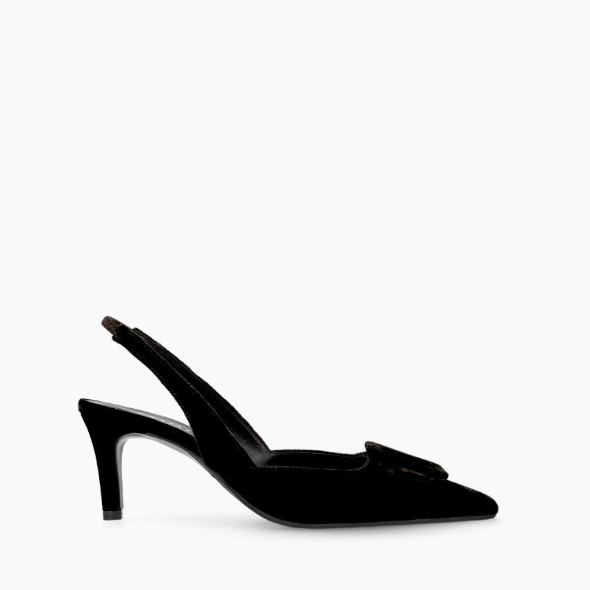 Nestor | Black Velvet | LODI | Heels | Jenny Shoo Bootique