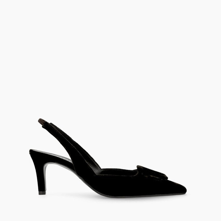 Nestor | Black Velvet | LODI | Heels | Jenny Shoo Bootique