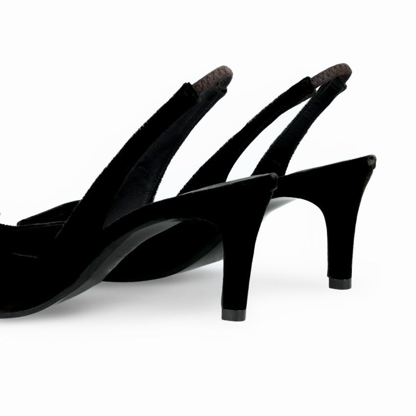 Nestor | Black Velvet | LODI | Heels | Jenny Shoo Bootique