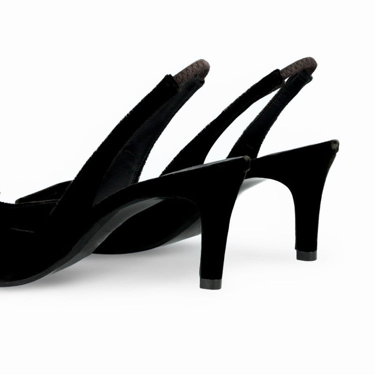 Nestor | Black Velvet | LODI | Heels | Jenny Shoo Bootique
